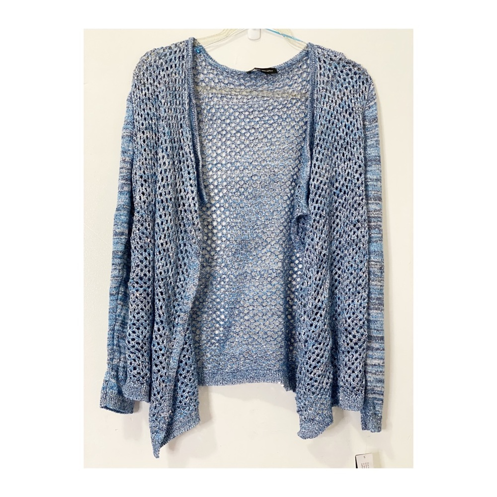 International concepts sequins cardigan size L